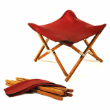 Leather folding chairs _L_M_S__ folding leather stool